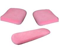 MCNDSI Housse De SièGe Auto 3 PièCes pour l'hiver/avec Boucle DéCorative en Forme De Fleur De Prunier, AntidéRapante à l'avant Et à L'ArrièRe(#1)