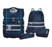 McNeill Ergo Compacto Set de cartables 5 pièces bleu