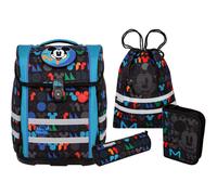 McNeill Ergo Perfecto Disney Schoolbag Set 5-teilig Mickey Mouse