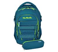 McNeill Luca 2.0 Set de cartables 2 pièces bleu pétrole