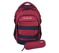 McNeill Luca 2.0 Set de cartables 2 pièces rouge