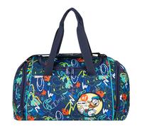 MCNEILL Sac de sport bleu foncé / menthe / orange / blanc, Taille One Size