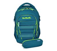 McNeill sac d'école LUCA 2:0 School Backpack Petrol & Light Green bleu pétrole