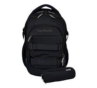 McNeill sac d'école LUCA 2:0 School Backpack Solid Black noir