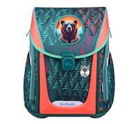 McNeill sac d'école Primo Schoolbag Set 9 pièces Bear bleu pétrole