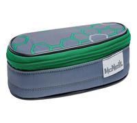 McNeill Trousse à crayons gris foncé vert pour fille et garçon - Small Pencil Case Soccer 198579