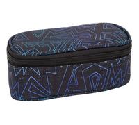 McNeill Trousse à crayons noir bleu pour fille et garçon Pencil Case Campus Tron 267920