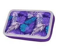 McNeill trousse à crayons Pencil Case with Two Compartments Dschungel