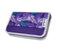 McNeill Trousse à crayons violet lilas pour fille - Pencil Case with Pens Dschungel 213082