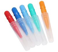 Mcnhbdgg 100 PièCes Brosse Interdentaire Dents Doux Choix Dentaires Soie Dentaire Brosse Interdentaire Recharge Cure-Dents Dentaires Nettoyants