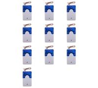 Mcnhbdgg 10X Mini Filaire Strobe Avertissement Sirène Dc 12 V Son Alarme Clignotante Son Son Siren Corne Système D'Alarme de Sécurité à Domicile 115Db Bleu