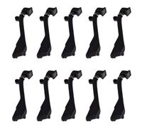 Mcnhbdgg 10X Snorkel en Caoutchouc Noir pour Voiture sur 1/10 RC -4-4 T4 Accessoires