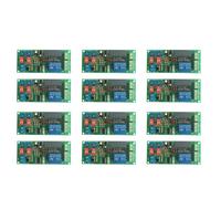 Mcnhbdgg 12 PièCes Double Temps RéGlable Cycle Retard Temporisation Relais RéPéTition sur OFF Interrupteur Boucle Infinie Minuterie Module AC 100V 110V 240V