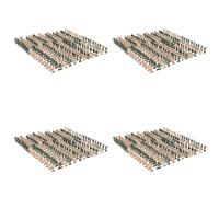 Mcnhbdgg 1440 Pièces/Ensemble 1/72 Bricolage Simulation Soldats en Plastique Figurine Figurines Modèle Mini Figurines de Soldat Accessoires de Table de Sable