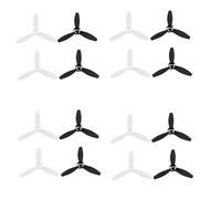 Mcnhbdgg 16 Hélices Accessoires Lames de Pièces de Rechange pour Parrot Bebop 2 Drone Noir Blanc