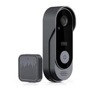 Mcnhbdgg 2,4g WiFi Outdoor Imperping Doorbell Camera 720p Interphone Vision Nocturne Sans Smart Home Protection