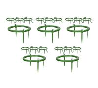 Mcnhbdgg 20 Jeux D'Anneaux D'Eau 5 Po de Largeur, Support à 3 Pieds, ÉMetteur D'ÉGouttement, Anneau D'ÉGouttement avec Raccord D'EntréE Barbelé IntéGré de 1/8 Pouces, 3 Piquets Amovibles