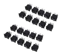 Mcnhbdgg 20 x DPST Interrupteur Bipolaire Unidirectionnel A Bascule 10A/125V 6A/250V AC