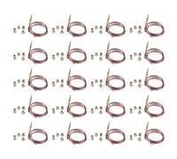 Mcnhbdgg 20X Four à Gaz 900mm Ensemble de Thermocouple Universel M6X0.75 avec Thermocouple de Remplacement Des Écrous (100)