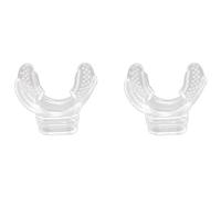 Mcnhbdgg 2PC Silicone Plongée sous-Marine Embout Régulateur Tuba Embout Buccal équipement de Plongée sur-Toxique Anti-Allergie Sécurité Silicone