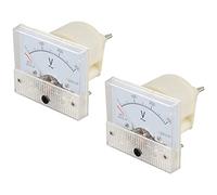 Mcnhbdgg 2X 85L1 Voltmètre de Compteur À Aiguille Analogique Ac 0-300V