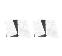 Mcnhbdgg 2X Cahier de Plongée Cahier Étanche de Plongée sous-Marine avec Lanière Attache D'Activités D'Approvisionnement en Apnée