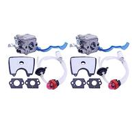Mcnhbdgg 2X Carburateur avec Ligne de Filtre à Carburant à Air pour 125B 125BX 125BVX Pièces de Souffleur à Feuilles pour C1Q-W37 581798001