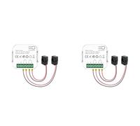 Mcnhbdgg 2X Compteur de Puissance Intelligent Tuya Wifi avec Pince de Transformateur de Courant 2 Canaux 80A Compteur D'Énergie Wattmètre pour Maison Intelligente