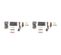 Mcnhbdgg 2X Contrôleur de Vol à Voilure Fixe F4WSE MK1.5 2-6S Support Analogique/Numérique VTX/INAV Firmware pour Avion RC FPV