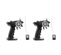 Mcnhbdgg 2X GA-4H-TX TX4 2.4GHz 4CH Système Radio Transmetteur Contrôleur Télécommande W/Récepteur pour Crawler de Réservoir de Bateau de Voiture Télécommandé