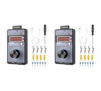 Mcnhbdgg 2X GéNéRateur de Signal 0/4-20MA DC 0-10V, GéNéRateur Analogique avec ÉCran LCD à 4 Chiffres, PréCision 0.01, pour Test PLC/Panneau