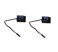 Mcnhbdgg 2X Gyro Auxiliaire de Dérive à Grande Vitesse pour D12 Mini Camion Dérive à Plat en Cours D'Exécution Voiture Télécommande Accessoires de Modification Auxiliaire