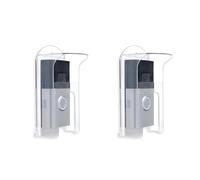 Mcnhbdgg 2X Housse de Pluie en Plastique Transparent pour Sonnette AdaptéE Aux ModèLes D'Anneaux, Bouclier de Protection ÉTanche pour Sonnettes VidéO