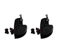 Mcnhbdgg 2X Kit de Charnière de Support de Moteur Hors-Bord Électrique, Support de Détecteur de Pêche Adapté Aux Moteurs Hors-Bord Électriques de 28 Lb, 36 Lb, 46 Lb et 50 Lb