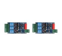 Mcnhbdgg 2X Kit de Commutateur de Relais Contrôlé 3 Canaux 5A DMX512 DIY Converter Dimmer Relay