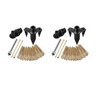 Mcnhbdgg 2X Kit de RéParation de Sol, Kit plus de Grincements, ÉLimine les Grincements de Sol, S'Adapte à la Plupart des Planchers de Bois Franc, Utilisé pour RéParer les RevêTements de Sol