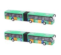 Mcnhbdgg 2X Le Modèle de Voiture pour Enfants de Bus Miniature de Voiture de pour Enfants Joue Pull Back Toys Vert