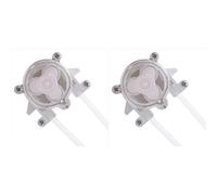 Mcnhbdgg 2X Micro-Pompe Péristaltique DC 6 V 9 V 12 V, Petite Mini-Pompe à Engrenages 500, Dosage D'Eau Liquide, Pressage Réversible