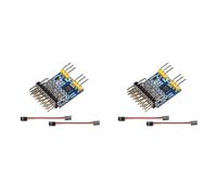 Mcnhbdgg 2X Module de Conversion de Signal 3 Voies SPP-SBUS PPM PWM 3,3-20 V pour Récepteur de Drone RC Airpanle