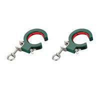 Mcnhbdgg 2X Pont de Câbles Poulie Filetage Plafond de Garage Câblage Intégré Pose de Câbles Guide- Fixation Outil Auxiliaire B