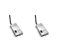 Mcnhbdgg 2X Récepteur Audio Vidéo FPV 2,4 GHz VRX 12 Canaux pour Drone FPV Longue Portée, Avion et Quadricoptère.