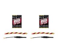 Mcnhbdgg 2X Rush Tiny Tank Nano VTX 48CH 350mW Transmetteur Entrée 5V avec Carte D'Extension LED Transmetteur FPV pour FPV Racing