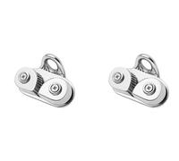 Mcnhbdgg 2X Taquet à Came en Acier Inoxydable Taquets à Came pour Bateau Chaumard Voile Voilier Canoë Dériveur