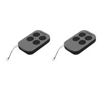 Mcnhbdgg 2X Télécommande à Code Tournant 433,92 MHz pour Ouvre-Porte Coulissant Automatique à Battant, Réception Longue Distance Sans
