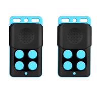 Mcnhbdgg 2X Télécommande Clone 433 MHz Duplicateur Copie Télécommande Code Fixe Télécommande Sans 433 MHz pour Portail Porte de Garage
