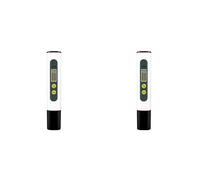 Mcnhbdgg 2X Testeur D'Eau Numérique Tds Meter-Kits de Test D'Eau pour L'Eau Potable pour, Puits, Test de L'Eau Du (avec Batterie)