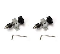 Mcnhbdgg 2X Tête Centrale Rotative Centrale pour Mini Tour Perles Machine Accessoires de Menuiserie pour Mini Tour Machine Mise à Niveau