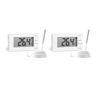 Mcnhbdgg 2X Thermomètre de Four Numérique avec Sonde -58°F à 572°F, Alarme de Température Élevée/Basse, Écran LCD, Commutateur Celsius/Fahrenheit