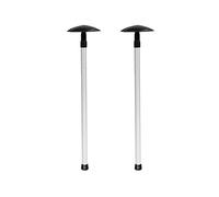 Mcnhbdgg 2X Tige de Support de Sac de Voyage de Golf Protecteur de Club de Golf Bras de Support de Voyage Sections Télescopiques Poteau de Protection de Clubs Réglable