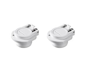 Mcnhbdgg 2X W400BWHP Verrou de Sécurité pour Aspirateur, Adaptateur D'Aspirateur de Piscine à Rotation Libre pour Tuyau de Nettoyage de Piscine, Raccord Mural